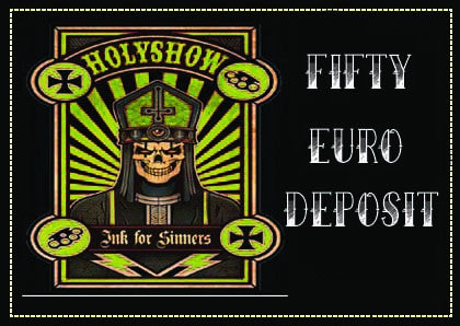 50 Euro Deposit